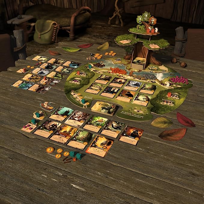 Everdell Board Game – Strategic Worker Placement &amp Tableau Building Game for Adults &amp Teens 1–4 Players Age 14+ Award-Winning Tabletop Fantasy Game