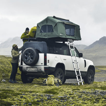 Thule Caprock roof Platform Rack - Low-Profile overlanding roof Rack - 330lb Carrying Capacity - Factory Rack Compatible - Fits Light Bars, Jacks, Jerry cans - Multiple mounting Slots for Accessories