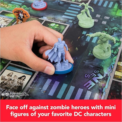 Spin Master Games DCeased: Gotham City Outbreak Part of The Zombicide Collection Collectible DC Comics Miniatures Strategy Board Game Easter Gift 1-4 Players for Ages 14 &amp Up