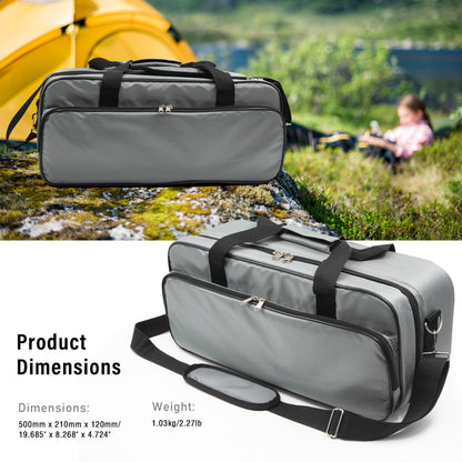 Astromania Transport Bag for 1.25" Eyepiece and 2" Eyepiece - Bundle with - 9x50 Angled Finder Scope, Black