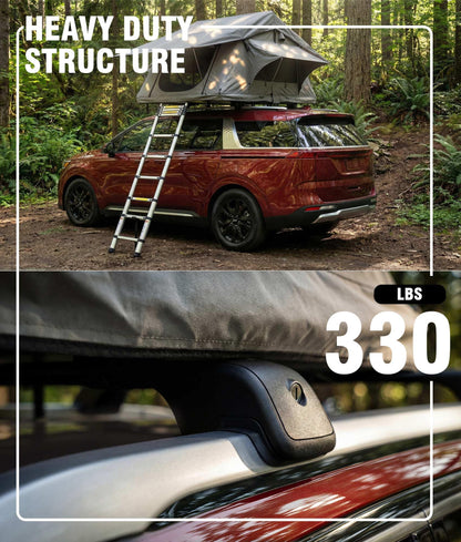 DEEPACE 330lbs Lockable Roof Rack Cross Bars for Kia Carnival & Carnival Hybrid 2022-2026,Custom Fit for Rooftop Cargo, Kayak, Bike & Travel,Low Noise Heavy Duty Design