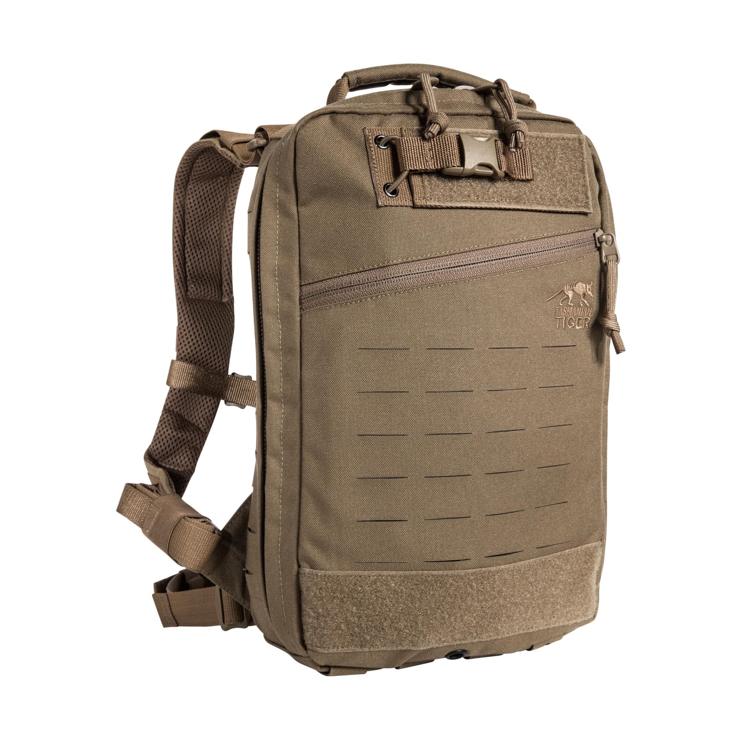 Tasmanian Tiger Assault Medical Backpack MKII S – Lightweight MOLLE First Aid Organizer, Coyote