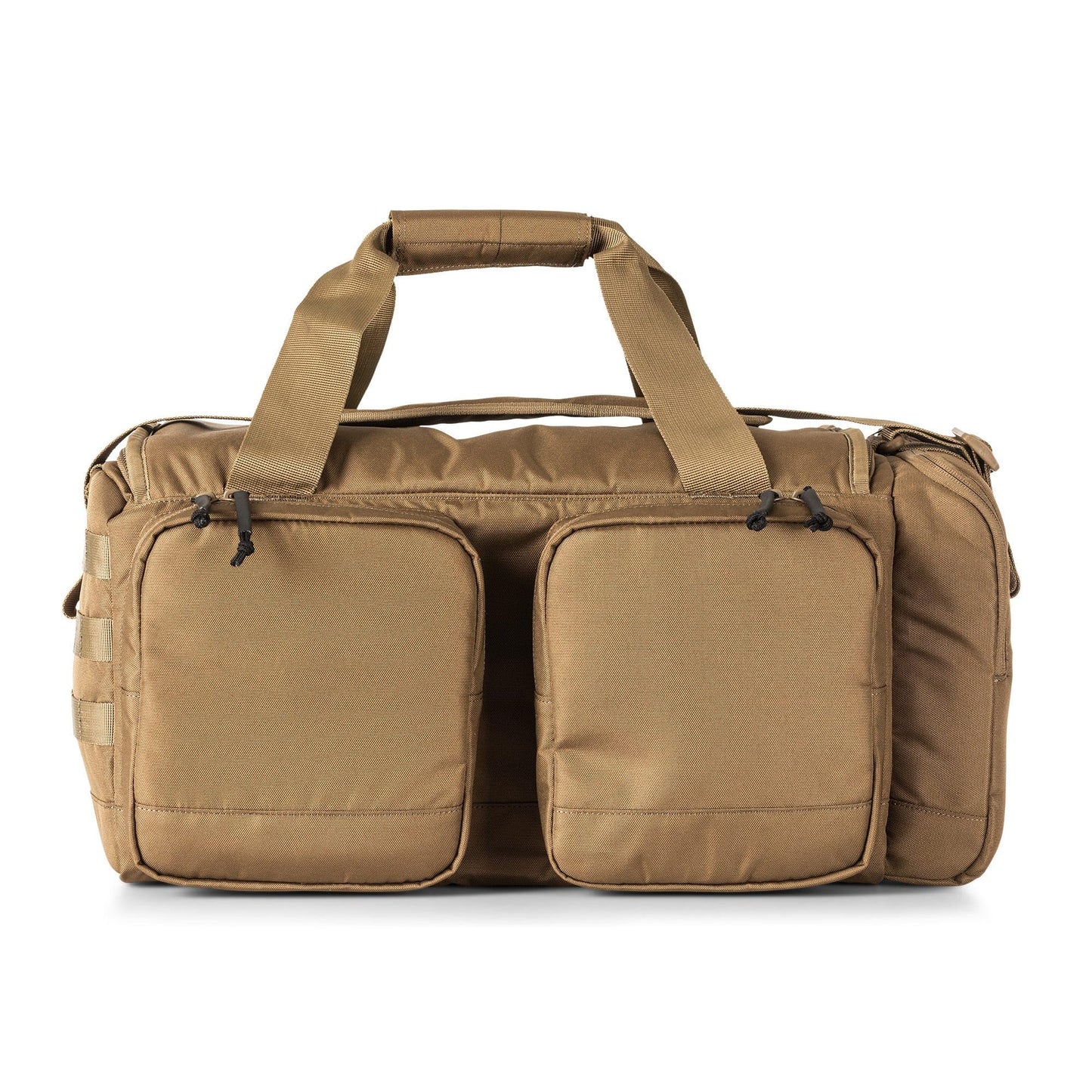 5.11 Tactical Range Ready Trainer Bag, Molle Duffle Pack with Shoulder Strap for Secure EDC Training, Storage & Competition, Style 56567ABR, Kangaroo