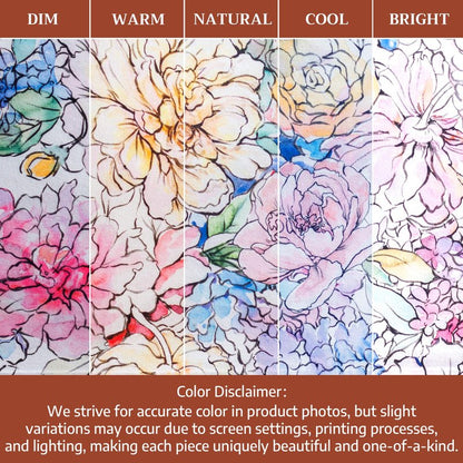 Maison d' Hermine Table Cloth Rectangle Table 100% Cotton 60 x 90 Inches Tablecloth Reusable Decorative for Dining Kitchen Room Farmhouse Home Gifts for Mothers Day Spring Summer - Floral Love