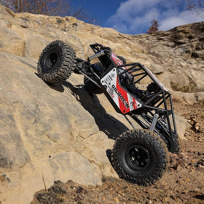 Axial RC Crawler 1/8 AXP8 Gilamon 2.2 4X4 RTR Brushed Trail Buggy Red (Battery and Charger Not Included) AXI-1207T2