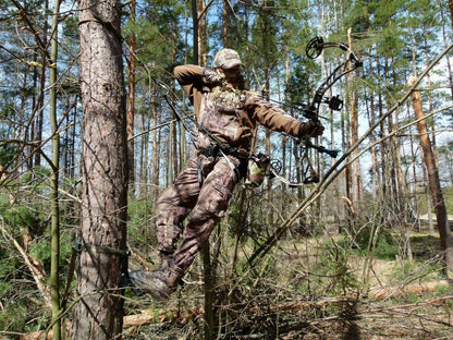 NatureBlend Tree Saddle, The Gen 2 Hunting Saddle, Ultra Large Comfortable Seat, Lightweight Tree Stands Accessories, Adjustable Tree Climbing Saddle, Essential Saddle Hunting Gear, Includes Bridge