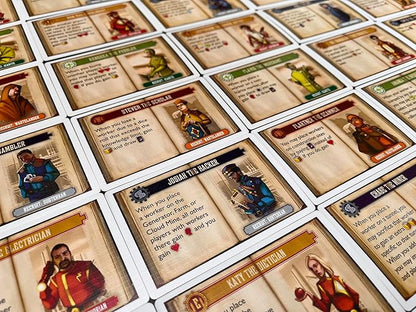 Stonemaier Games: Euphoria: Build a Better Dystopia (Base Game) by Jamey Stegmaier &amp Alan Stone | Competitive Dice Worker Placement Strategy Board Game for Adults &amp Family | 2-6 Players 60 Mi