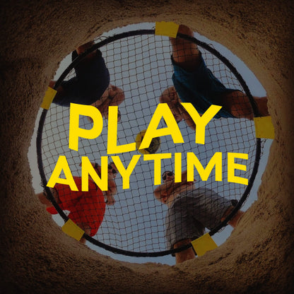 Spikeball Pro Kit (Tournament Edition) - Includes Upgraded Stronger Playing Net, New Balls Designed to Add Spin, Portable Ball Pump Gauge, Backpack