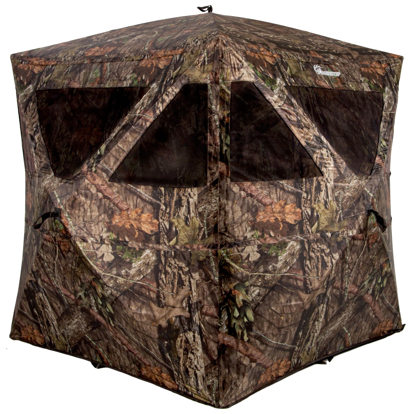 Ameristep Care Taker Kick Out Pop-Up Ground Blind, Premium Hunting Blind, Mossy Oak Break-Up Country Camo