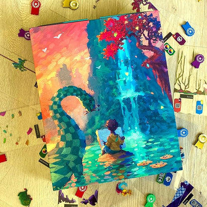 Canvas Reflections Board Game Expansion - Create Stunning Masterpieces! Art Competition and Puzzle Game for Teens &amp Adults Ages 14+ 1-5 Players 30 Minute Playtime