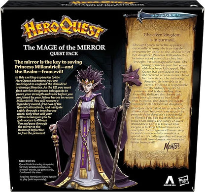 Heroquest The Mage of The Mirror Quest Pack Roleplaying Game for Ages 14+ Requires HeroQuest Game System to Play
