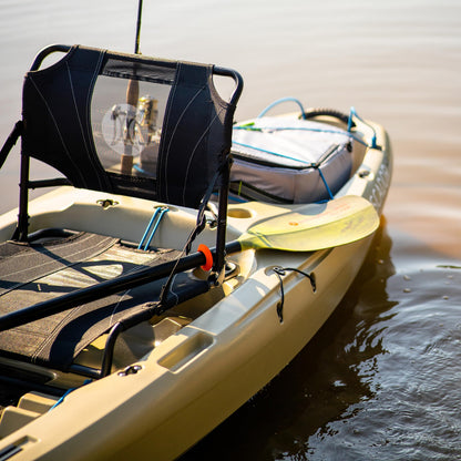 perception Pescador Pro 10 | Sit on Top Fishing Kayak with Adjustable Lawn Chair Seat | Large Front and Rear Storage | 10' 6" | Dapper