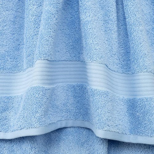 Cotton Paradise 6 Piece Towel Set - 100% Soft Absorbent Turkish Towels in Sky Blue | 2 Bath, 2 Hand, 2 Washcloths