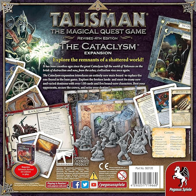 Pegasus Spiele Talisman: The Cataclysm  Orange