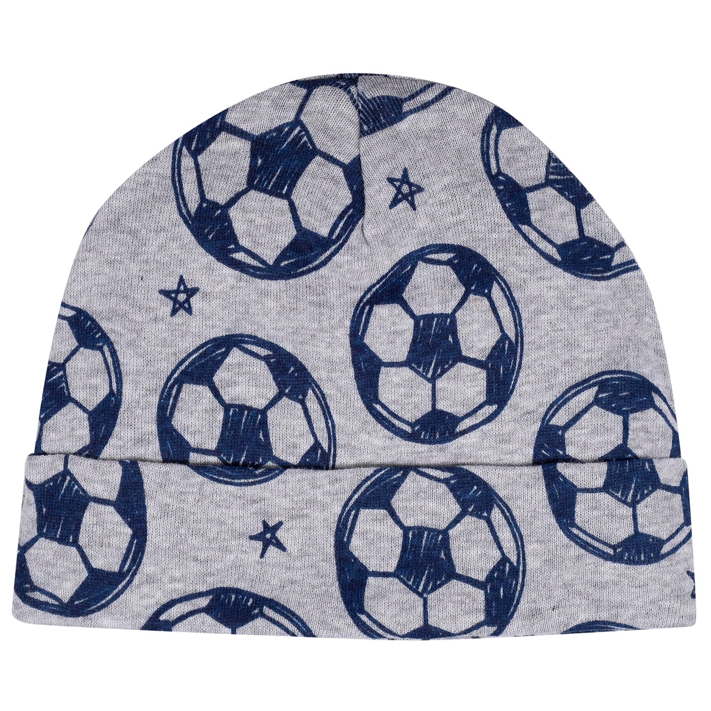 Gerber Baby Boys Cap and Mitten Sets Sports Blue 0-3 Months