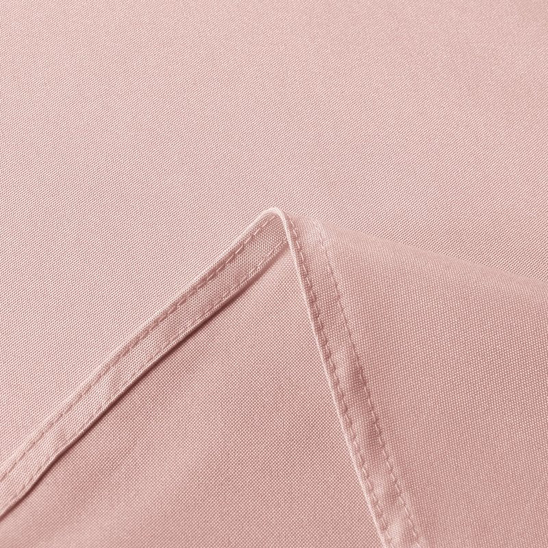sancua Rectangle Tablecloth - 60 x 84 Inch - Stain and Wrinkle Resistant Washable Polyester Table Cloth, Decorative Fabric Table Cover for Dining Tables, Buffet Parties and Camping, Blush