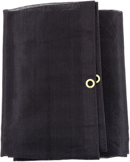 Kotap 12-ft x 24-ft Heavy-Duty 6.5 Oz Black Mesh Shade/Truck Tarp, Item: MESH-1224