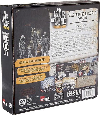 This War of Mine: Tales from The Ruined City–A Board Game by Ares Games 1-6 Players–Board Games for Family 45-120 Minutes of Gameplay–Games for Family Game Night–for Ages 18+ - English Version