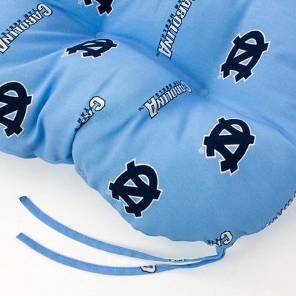 College Covers Comfy Loveseat Settee Cushion, 46 in x 20 in x 3 in, North Carolina Tar Heels