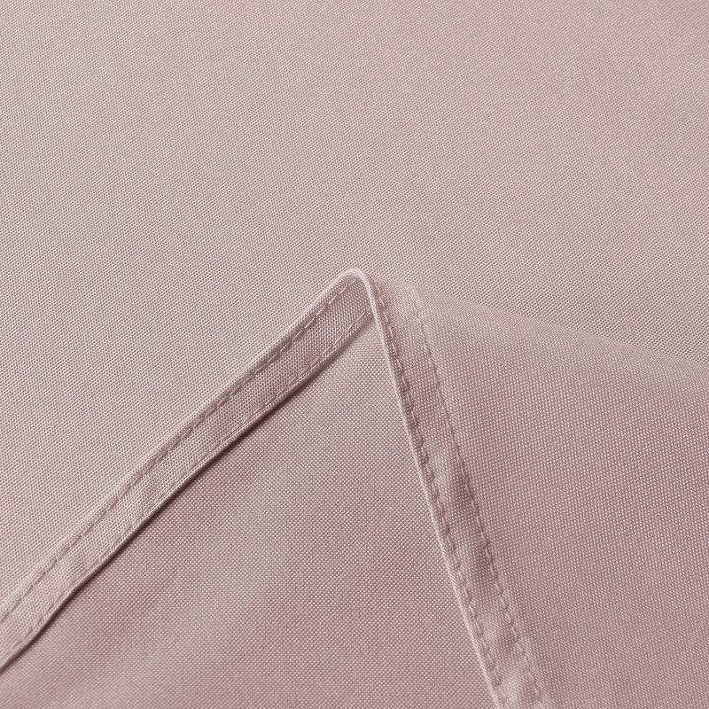 sancua Square Tablecloth - 54 x 54 Inch - Stain and Wrinkle Resistant Washable Polyester Table Cloth, Decorative Fabric Table Cover for Dining Tables, Buffet Parties and Camping, Blush