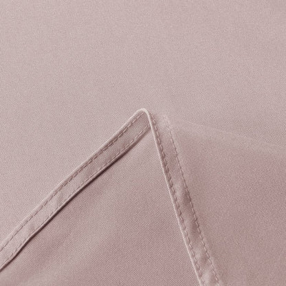 sancua Rectangle Tablecloth - 54 x 120 Inch - Stain and Wrinkle Resistant Washable Polyester Table Cloth, Decorative Fabric Table Cover for Dining Tables, Buffet Parties and Camping, Blush
