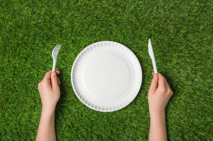 Concession Essentials Medium Weight Individually Wrapped Plastic Forks Great for Take-Out. (200 Pieces)