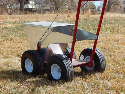 Newstripe NewLiner HD 50 lb Heavy Duty Dry Line Marker (Part #10001744) | Precision 2" or 4" Lines | Galvanized Steel | 10” Flat Free Tires | For Baseball, Tracks & Events | Made in USA