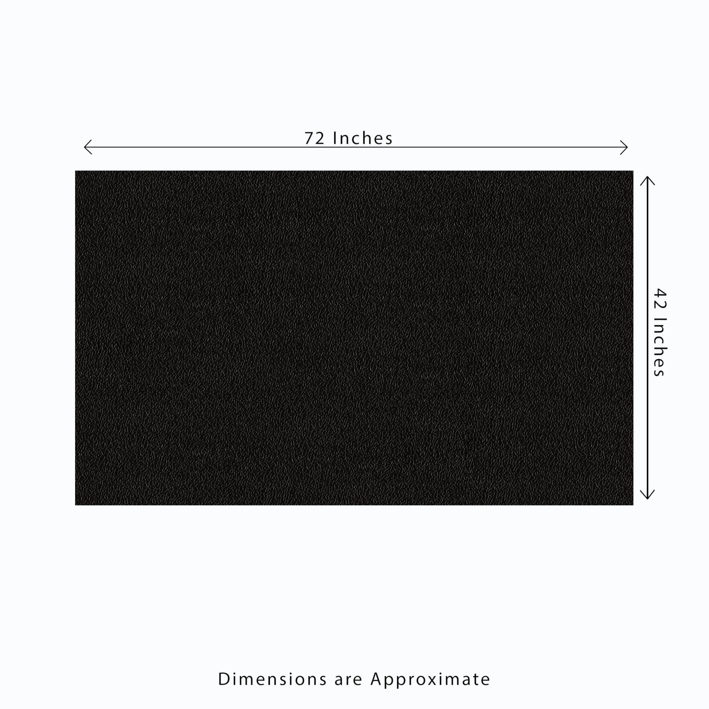 Heavy Duty Horse Stall Mats (20 Pack) - Stable Mats, Durable 3/4 in. Thick Rubber Flooring - Solid Black - 3.5' x 6' Mat for Stables, and More - 42 in. x 72 in. Stall Mat