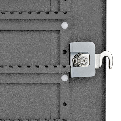 Mail Boss 8152 - Key Boss - Heavy Duty Commercial Grade Steel High Security Adjustable Key Cabinet - 105 Position Key Organizer Drop Box Locking Safe, with Combination Lock, Granite