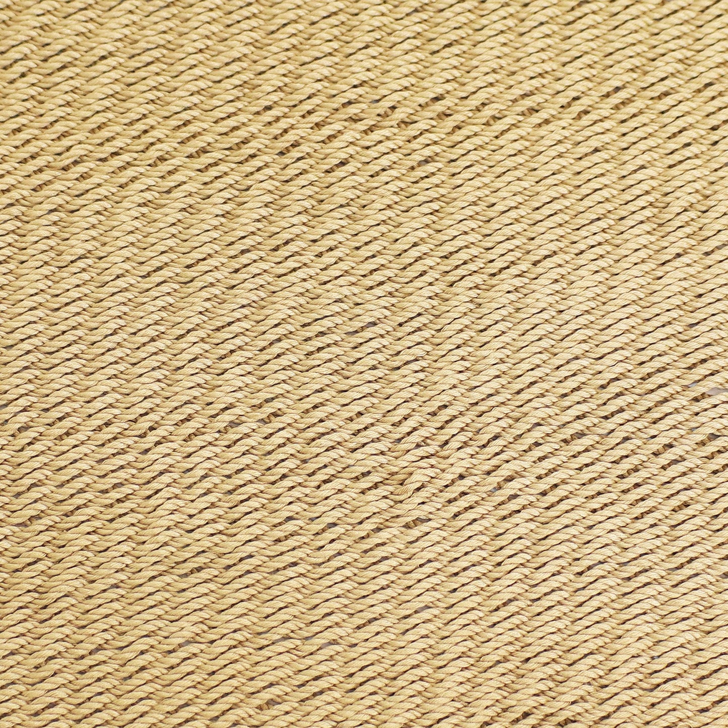 Sunnydaze Soft-Spun Polyester Rope Double Hammock for Outside - 600-Pound Weight Capacity Extra Large Hammock - Tan