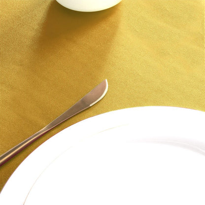 sancua Rectangle Tablecloth - 60 x 102 Inch - Stain and Wrinkle Resistant Washable Polyester Table Cloth, Decorative Fabric Table Cover for Dining Tables, Buffet Parties and Camping, Yellow