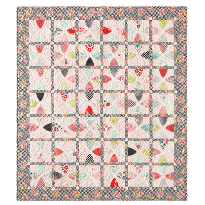 Acrylic Quilting Template, Leaf/Orange Peel | For Use with 10” Precut Fabric Squares | Essential Patchwork Quilt Supplies for Cutting Patterns, Sewing, and DIY Blanket Making Projects