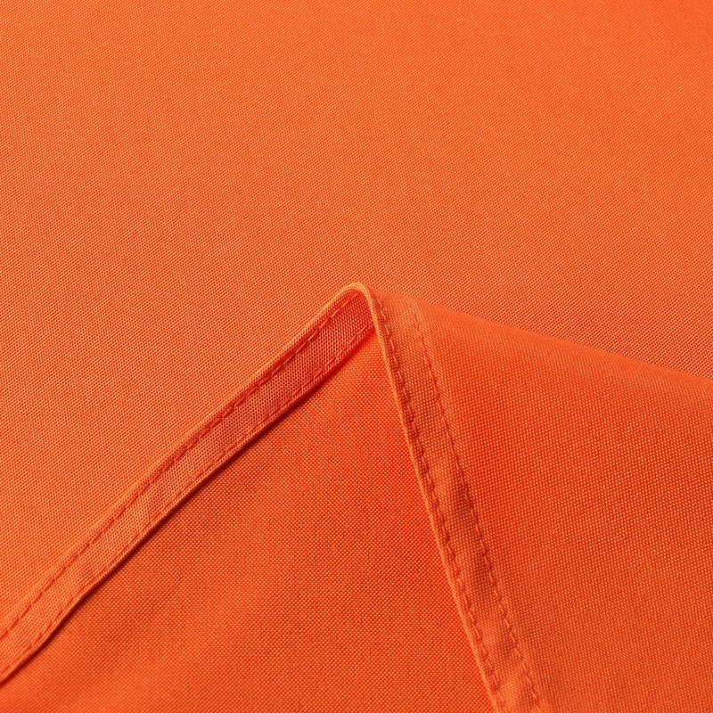 sancua Rectangle Tablecloth - 54 x 108 Inch - Stain and Wrinkle Resistant Washable Polyester Table Cloth, Decorative Fabric Table Cover for Dining Tables, Buffet Parties and Camping, Orange