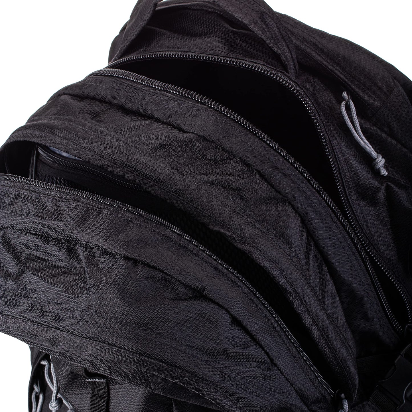 JanSport Odyssey Laptop Backpack for 15” Computer or 3L Hydration System, Black - Large Bag Adults with Tuck-Away Hip Belt, 2 Main Compartments - Premium College Essentials
