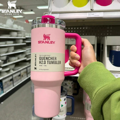 Peony powder Stanley Quencher H2.0 Tumbler – 40 oz Travel Cup