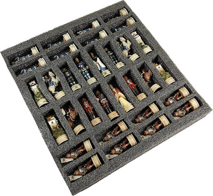 Japanese Samurai Warrior Set of Chess Men Pieces - NO Board