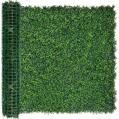 DOPGIB Artificial Ivy Privacy Fence Screen:40"x 120" (34 SQFT) 4-Layer Leaf UV-Anti Faux Greenery Boxwood Backdrop Ivy Vine Leaf Fence Panels for Outdoor, Indoor, Garden,Backyard and Decor