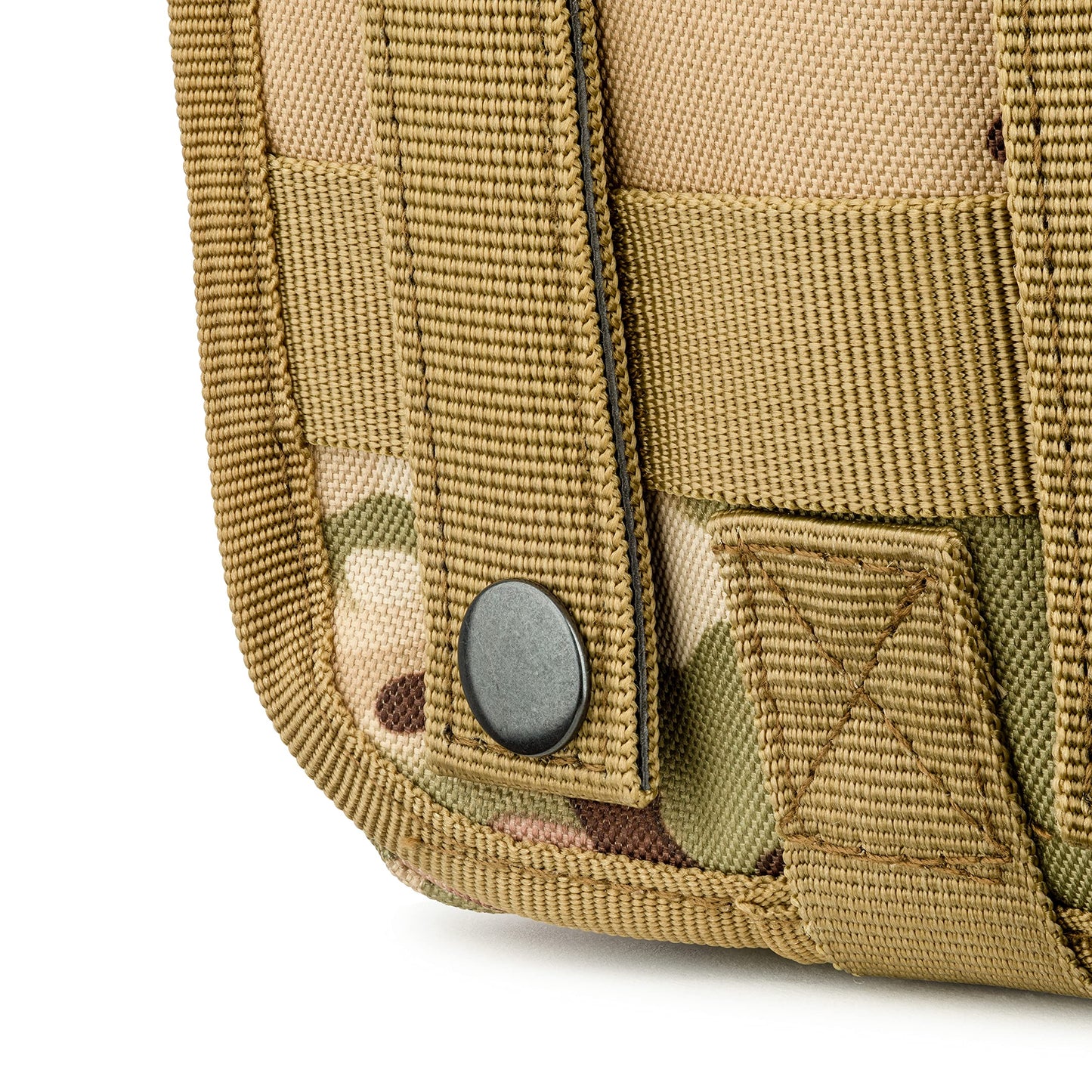 Scherber Premium IFAK Kit Trauma Pack | HSA/FSA Approved | SOF Tourniquet, QuikClot 4x4 HyFin Chest Seal, Israeli Bandage | Fully Stocked MOLLE Pouch for Gunshot, Bleeding, Major Wound Care (Camo)