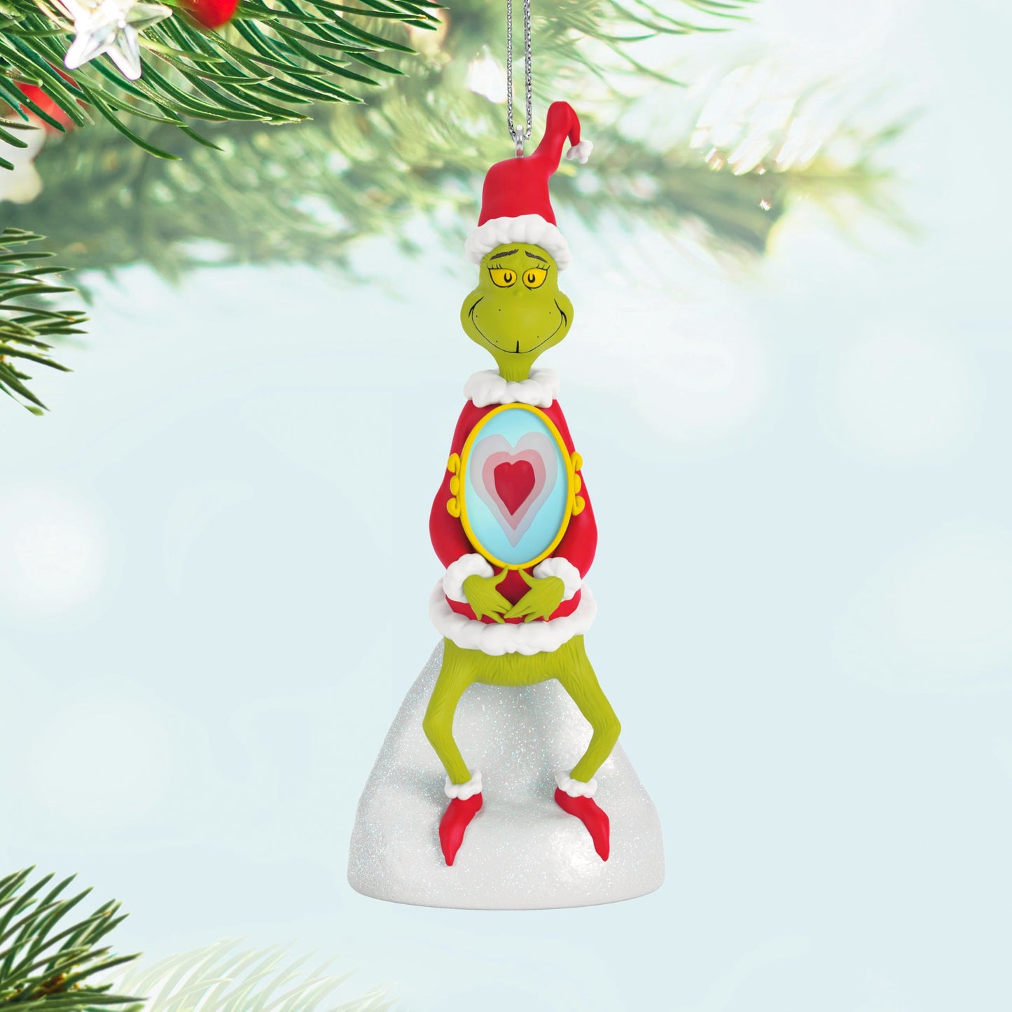 Hallmark Keepsake Christmas Ornament, Dr. Seuss's How the Grinch Stole Christmas! A Change of Heart, Christmas Movie Gifts