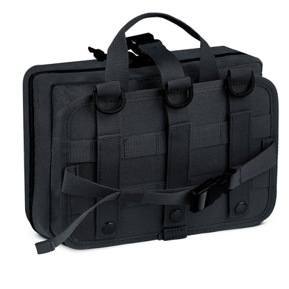 Scherber Vehicle IFAK Emergency Trauma Kit | 90+ Medical Supplies & Equipment, NAR Tourniquet & CPR Mask | Fully Stocked Rip Away Molle Pouch for Car, Home & Pro First Aid | Intermediate, Black