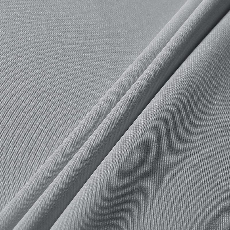 sancua Rectangle Tablecloth - 60 x 120 Inch - Stain and Wrinkle Resistant Washable Polyester Table Cloth, Decorative Fabric Table Cover for Dining Tables, Buffet Parties and Camping, Silver Grey