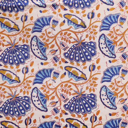 Premium Handblock Printed Cotton Floral Tablecloth/Table Cover, Rectangular, Washable, Pre-Washed, Event, Dining, Thanksgiving (Red White-D3, 72x108 Inches)