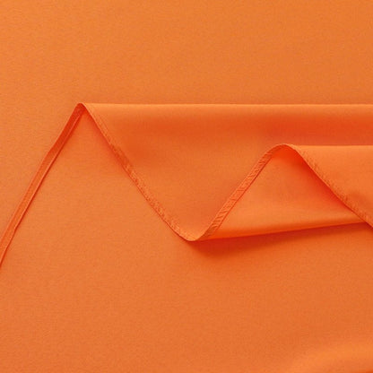 FOLINS&HOME Orange Round Tablecloth 90 Inch Waterproof Heavy Duty Wrinkle Free Polyester Fabric Table Cloth, Spillproof Washable Table Cover for Parties, Camping, Picnic, Banquet, Indoor and Outdoor