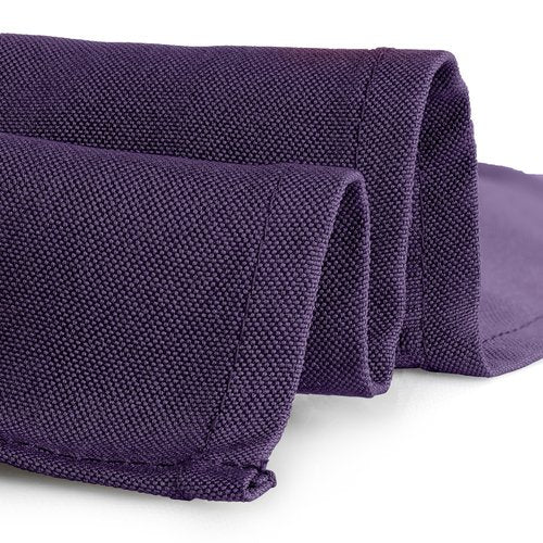 Gee Di Moda Square Tablecloth - 70 x 70 Inch Purple Table Cloth for Medium Square or Round Tables - Heavy Duty Washable Fabric - for Buffet Table, Holiday Party, Dinner, Wedding & Baby Shower