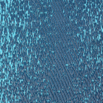 Lush Ambience Outdoor Rug - Waterproof, Washable, Reversible, Stain Resistant, Foldable Carpet - Recycled Plastic Straw Large Area Rugs for Patio, Picnic, Camping, Farmhouse - Murat Blue Teal 9X12 ft