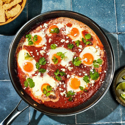 HexClad Tempered Glass Lid, 12-Inch Designed for HexClad Hybrid Cookware, Steam Vented, Dishwasher Safe