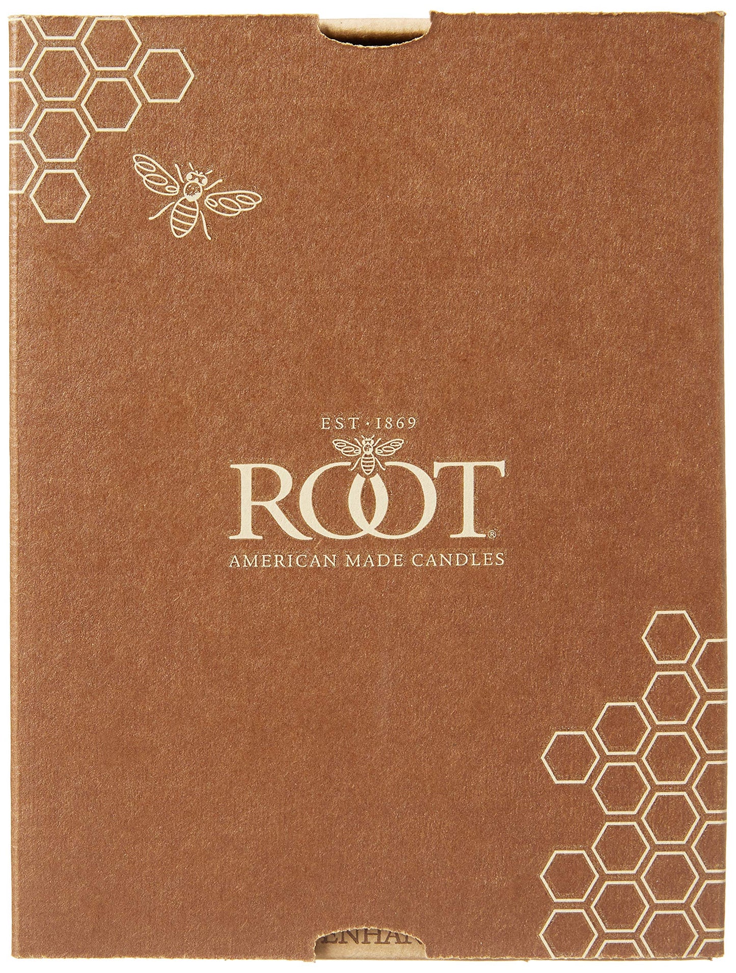 Root Candles Unscented Dinner Candles Premium Beeswax Blend Boxed Candle Set, 7-Inch, Buttercream, 4-Count