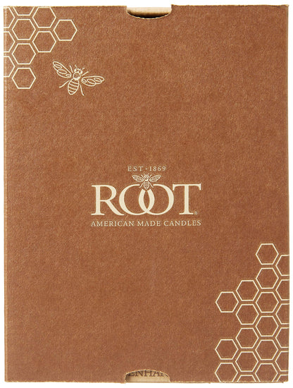 Root Candles Unscented Dinner Candles Premium Beeswax Blend Boxed Candle Set, 7-Inch, Buttercream, 4-Count