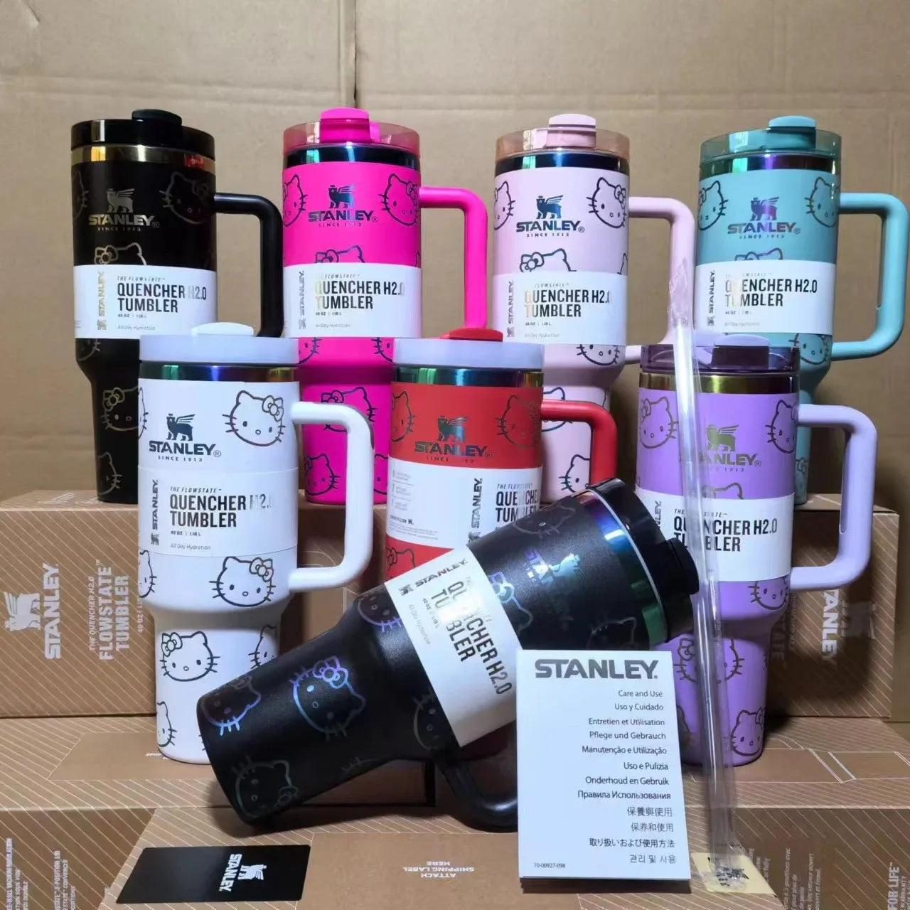 Olivia Rodrigo Stanley Quencher H2.0 Tumbler – 40 oz Travel Cup
