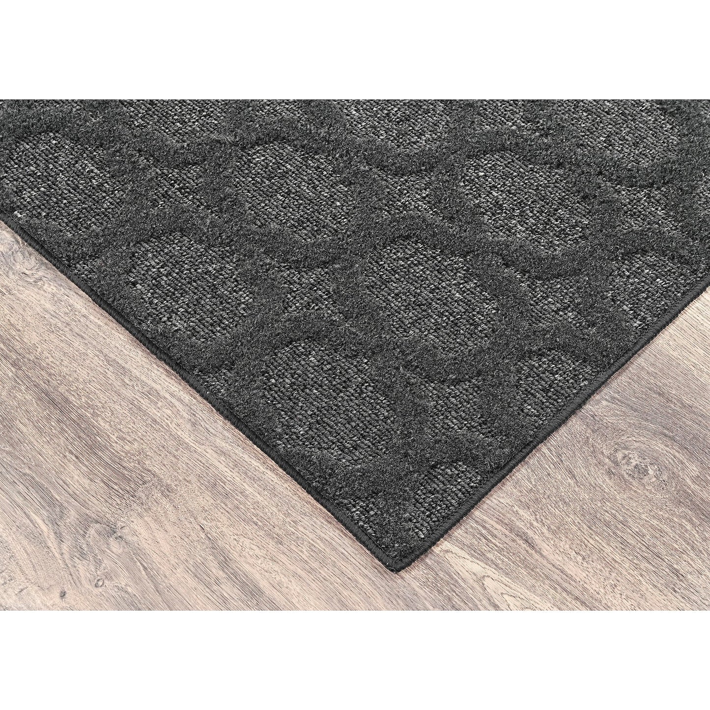 Garland Rug Garden Trellis 9 ft. x 12 ft. Indoor/Outdoor Area Rug Outdoor Waterproof Rug for Patio, Camping Rugs, RV, Porch, Deck, Camper, Balcony, Backyard for High-Traffic Areas, Heather Gray